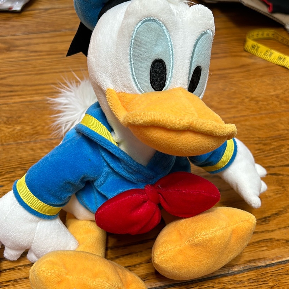 Disney Donald Duck stuffed animal. Collectible toys.  Good condition .